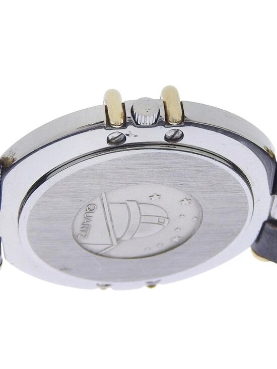 OMEGA Constellation Watches goldDial Stainless Steel/leather Quartz Analog... main image 13